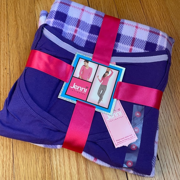 Jenni by Jennifer Moore 2-Piece Pajama Set SIZE M - Picture 2 of 5
